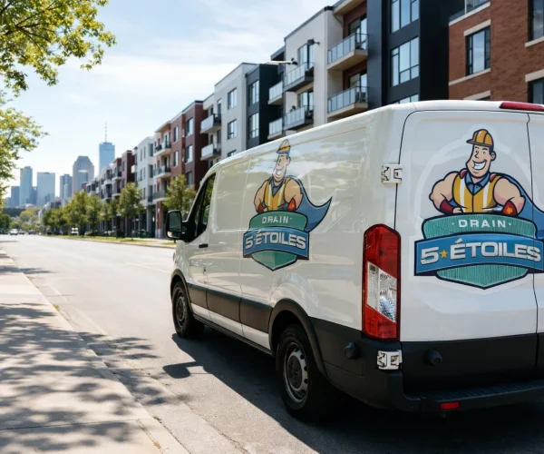 Camion Drain 5 étoiles Montréal