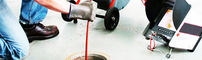 Inspection de drain à Rive-nord